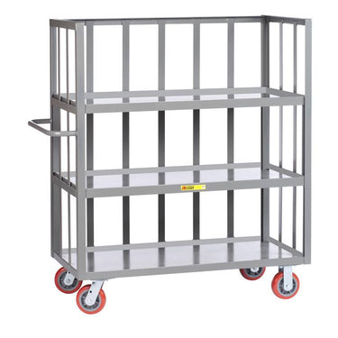 3-Sided Shelf Trucks - Slat-Type Sides - Model S3L30486PY